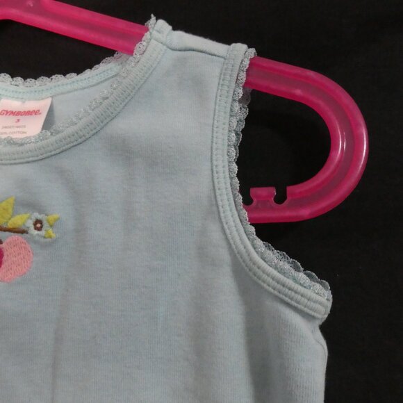 GYMBOREE | size 3 | Adorable Light Blue Sleeveless Top - Picture 6 of 13